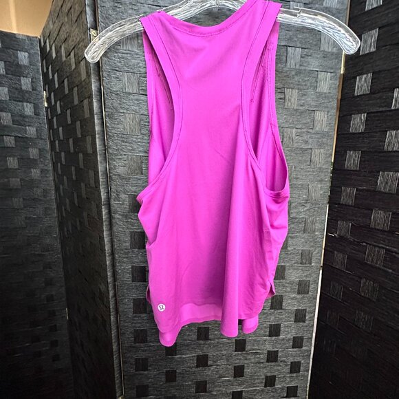 lululemon Lightweight Stretch Running Tank - Sz 6, Pink - Picture 3 of 6